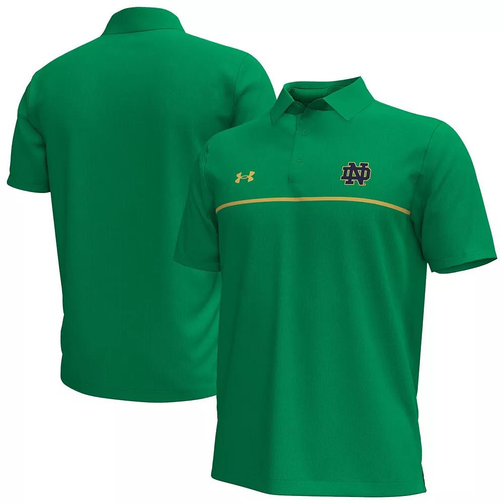 Men's Under Armour Navy Auburn Tigers Pinnacle Performance Polo,  Product Image