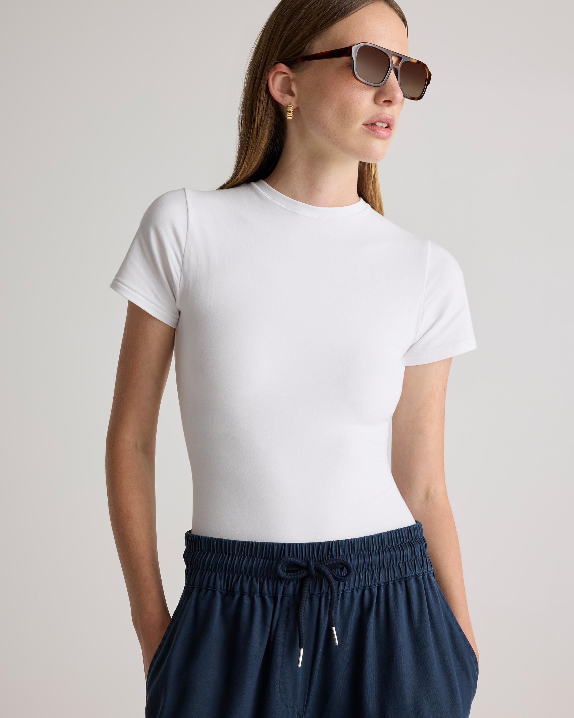 Quince | Women's Vintage Wash Tencel Wide Leg Pants Size XL Product Image