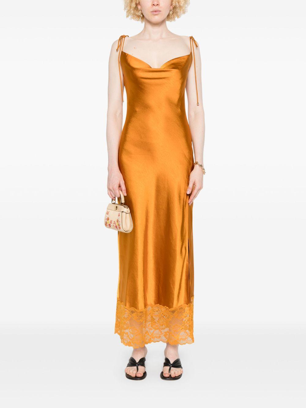satin dress Product Image