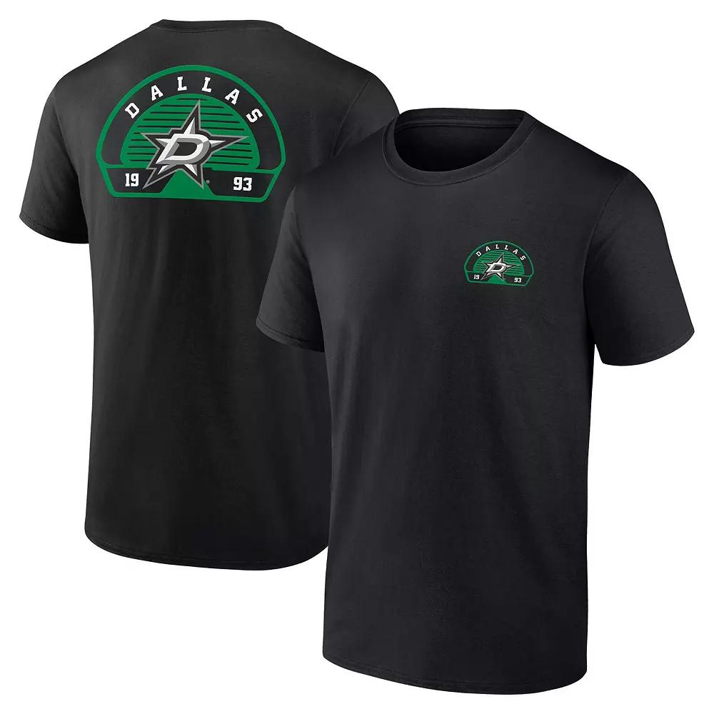 Men's Fanatics Black Dallas Stars Valor T-Shirt, Size: Medium, Str Black Product Image