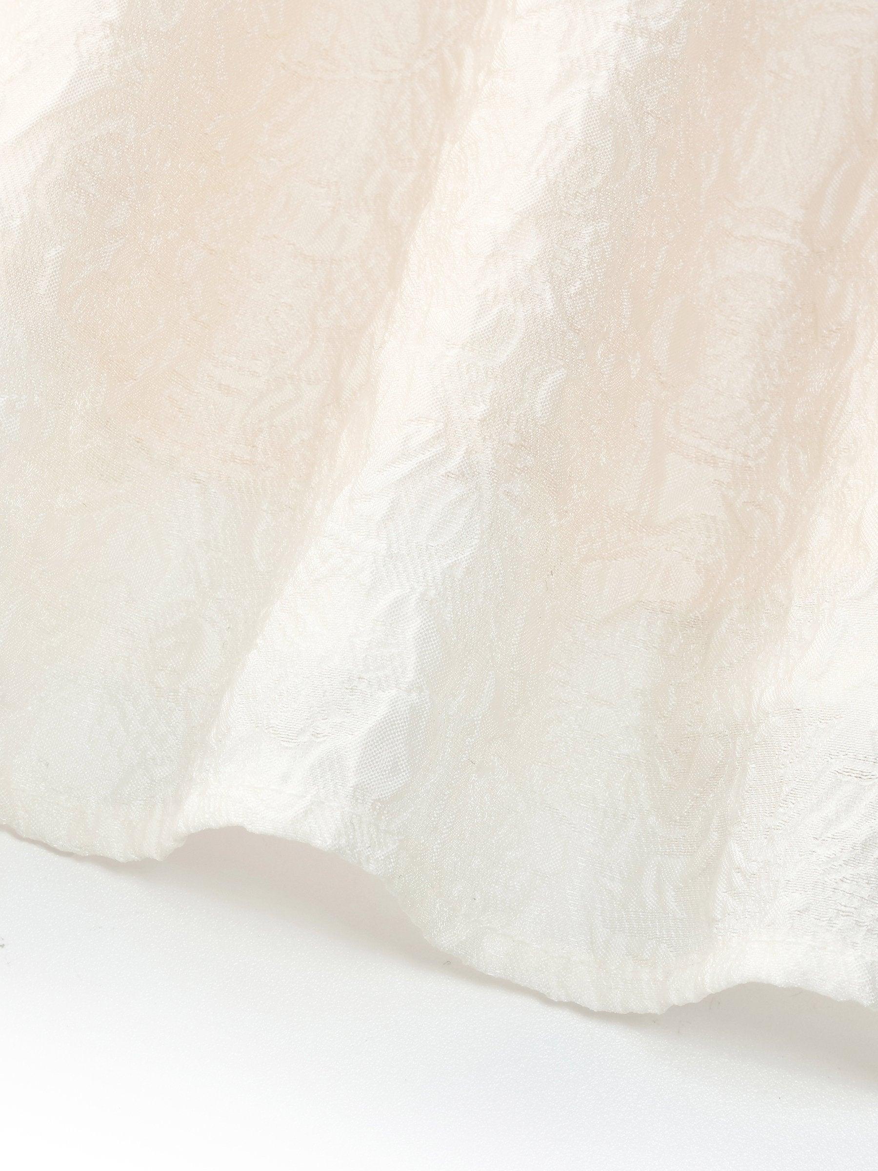 Jacquard Round Neck Women Mini Dress Product Image