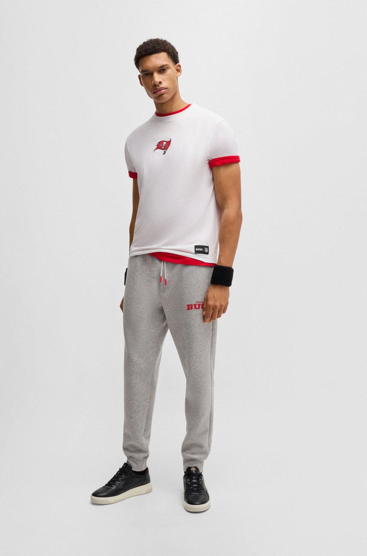 BOSS x NFL stretch-cotton T-shirt with special branding Product Image