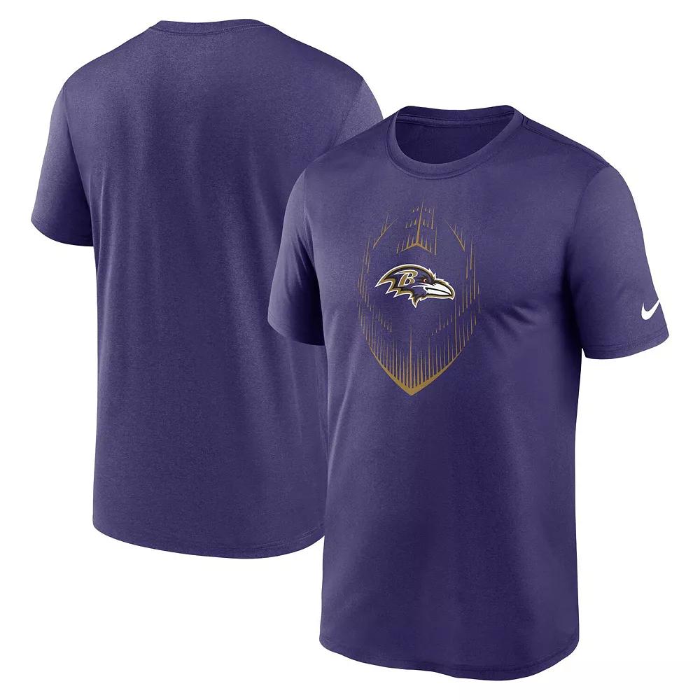 Men's Nike College Navy Seattle Seahawks Big & Tall Blitz Legend Icon T-Shirt,  Product Image