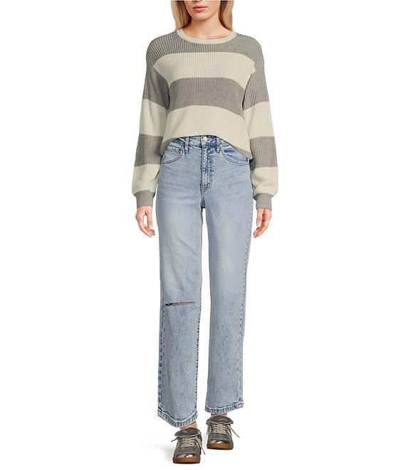 Copper Key Shaker Stripe Sweater Product Image