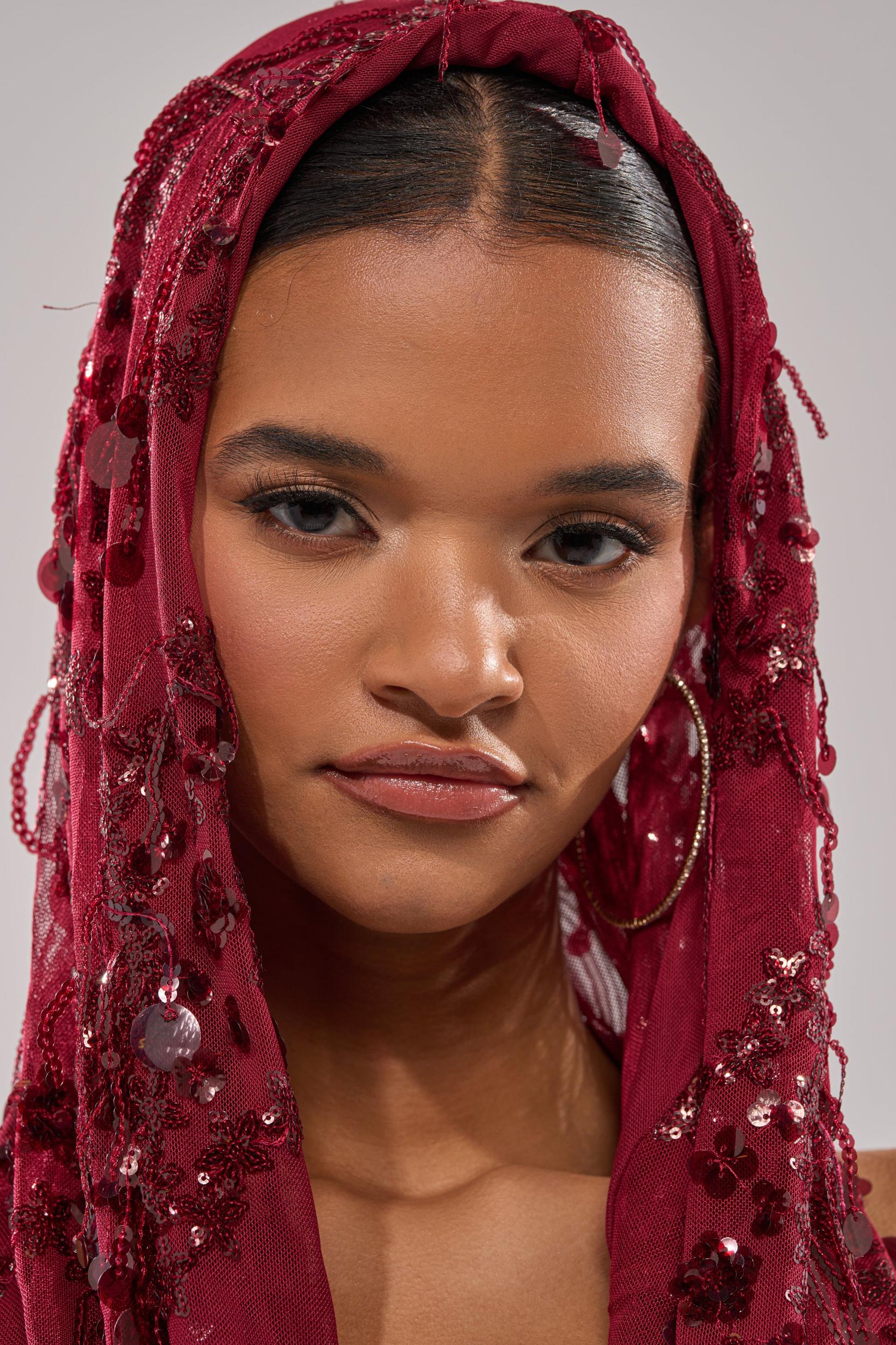 MOOD FOR THE NIGHT SEQUIN MINI DRESS Product Image
