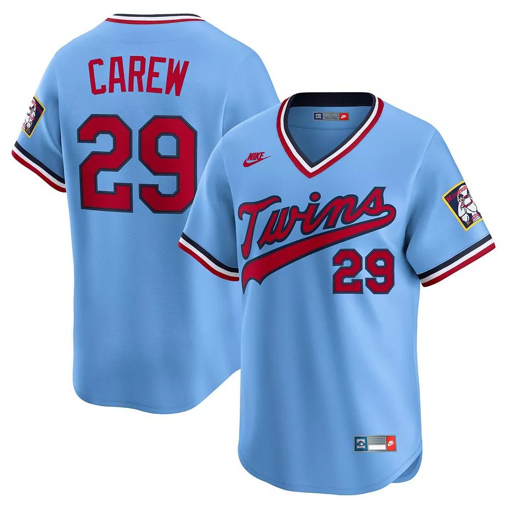 Rod Carew Minnesota Twins Cooperstown Nike Men's Dri-FIT ADV MLB Limited Jersey Product Image