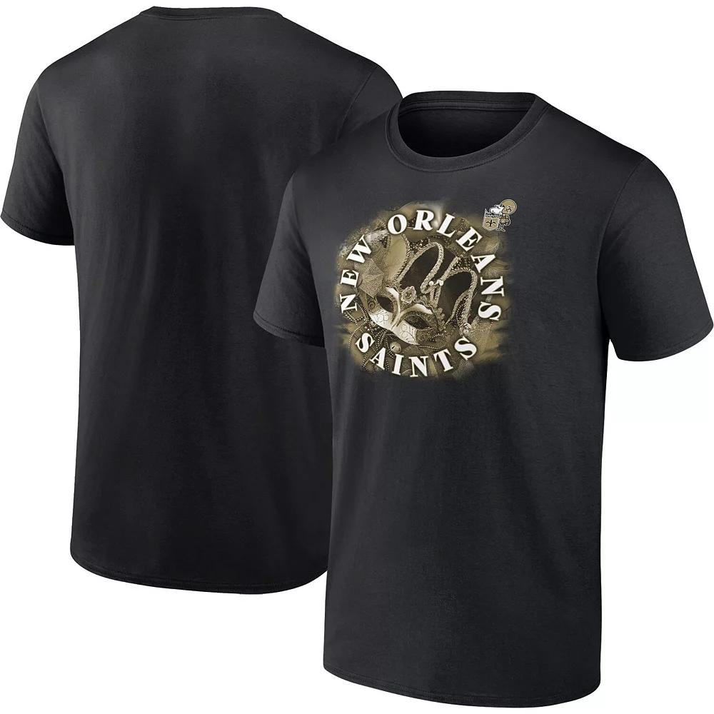 Men's Fanatics Branded Black New Orleans Saints Big & Tall Sporting Chance T-Shirt,  Product Image