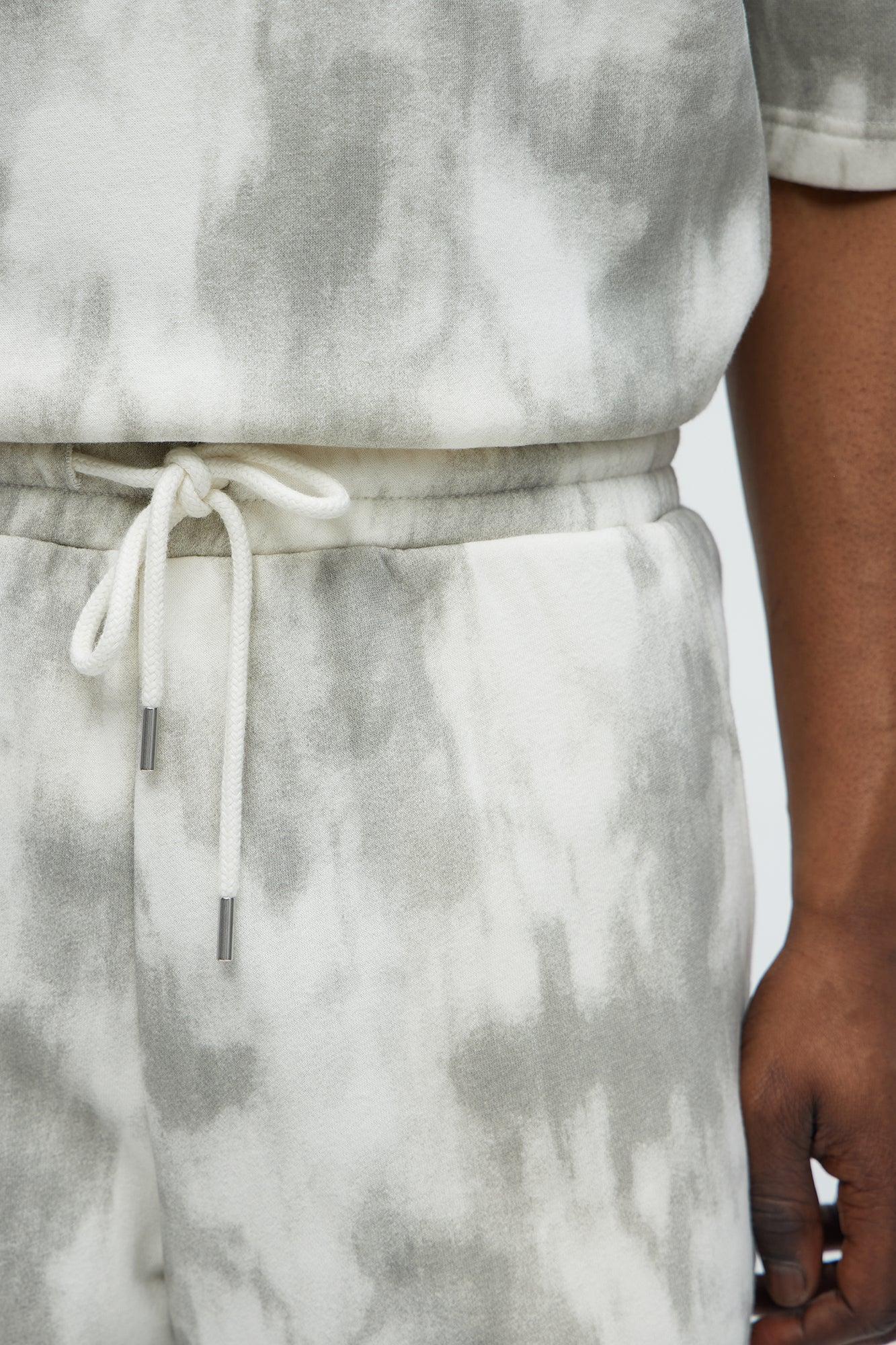 Tyson Faded Relaxed Shorts - Cream/combo Male Product Image