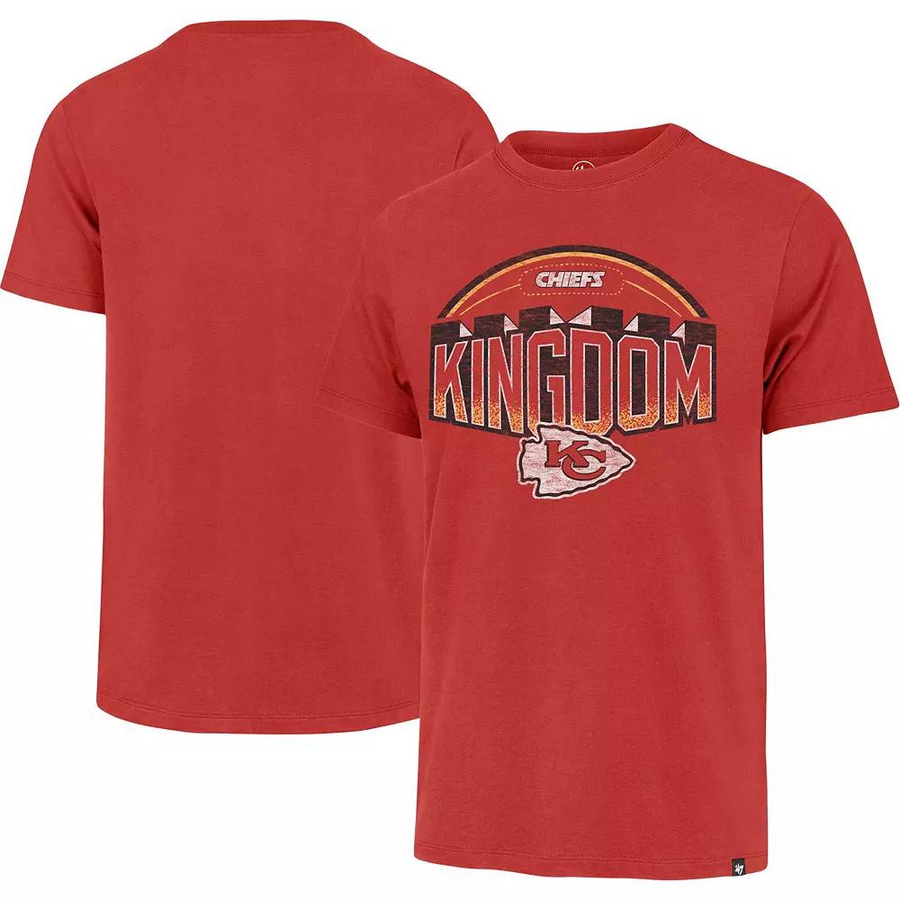 Men's '47 Red Kansas City Chiefs Regional Franklin T-Shirt, Size: Medium Product Image
