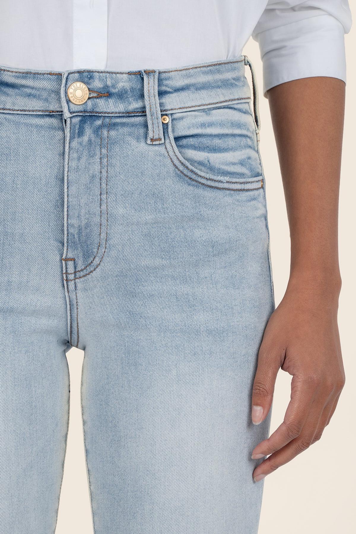 Catherine High Rise Crop Straight Leg- Conscious w/ Med Base Product Image