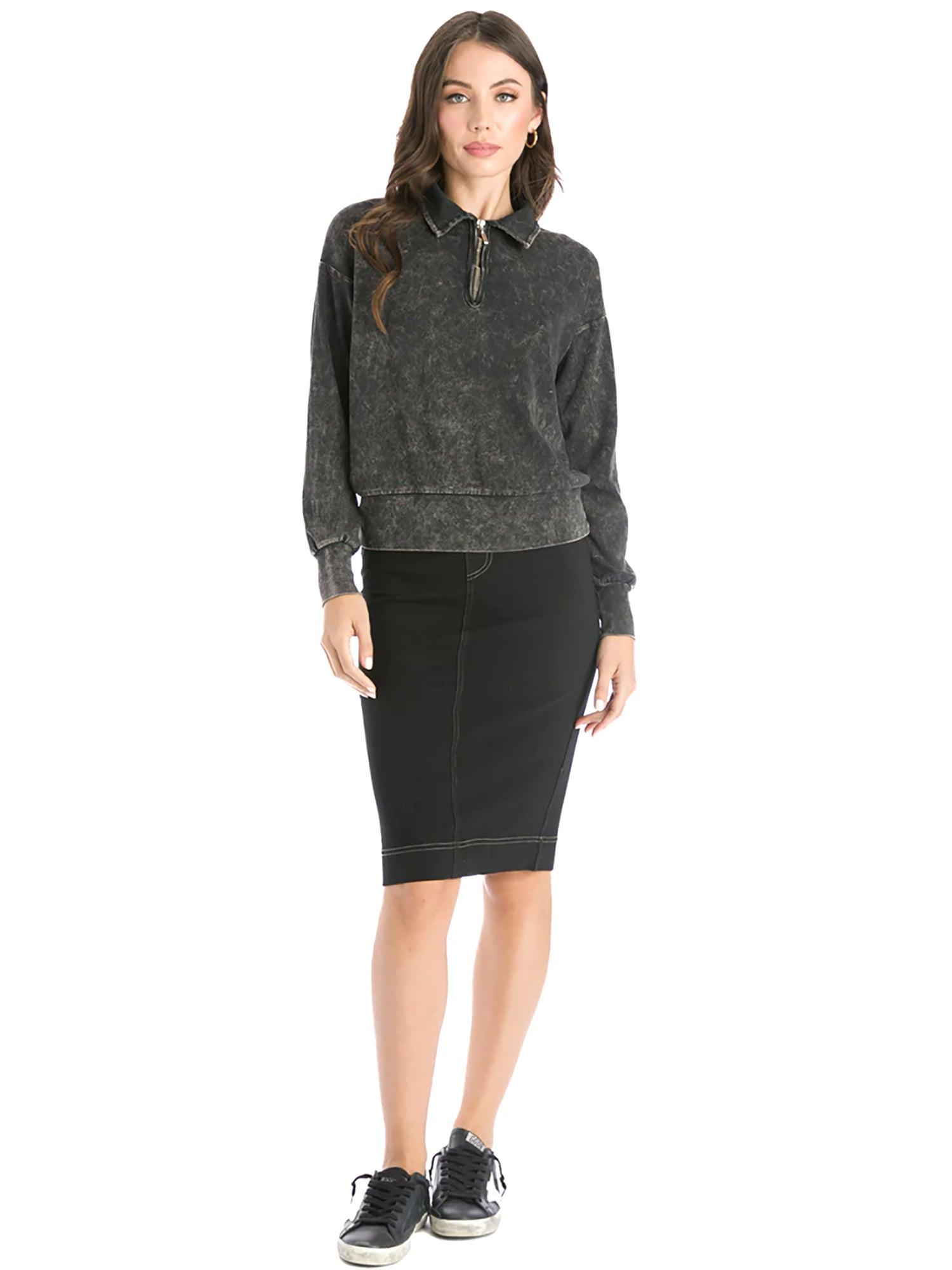 Hard Tail Denim Pencil Skirt WJ-124 Product Image