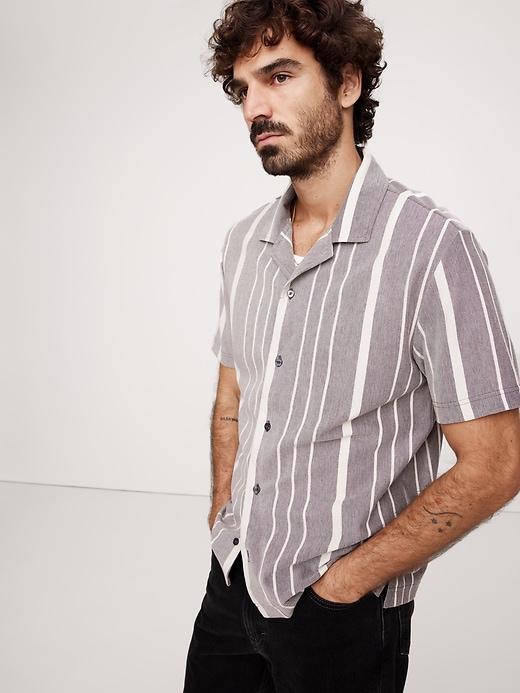 Luxury-Touch Pique Resort Shirt Product Image