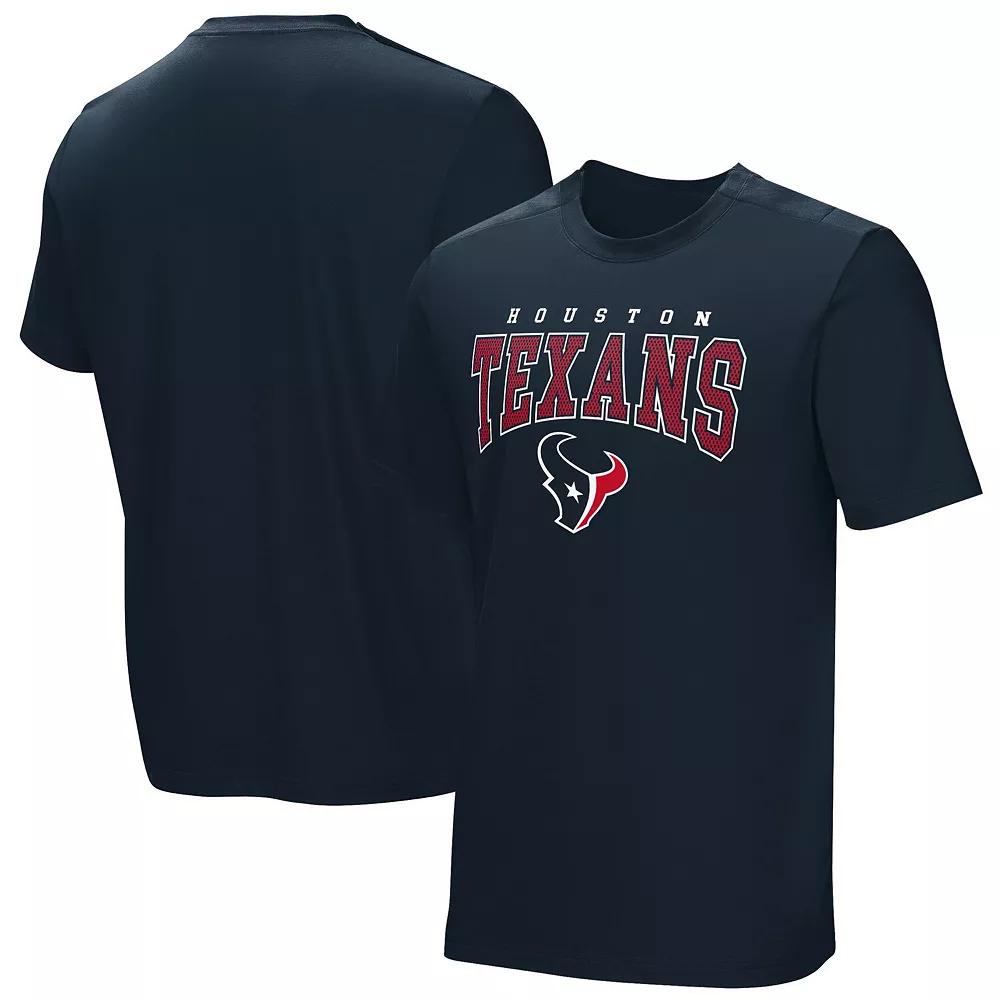 Men's Navy Houston Texans Home Team Adaptive T-Shirt,  Product Image