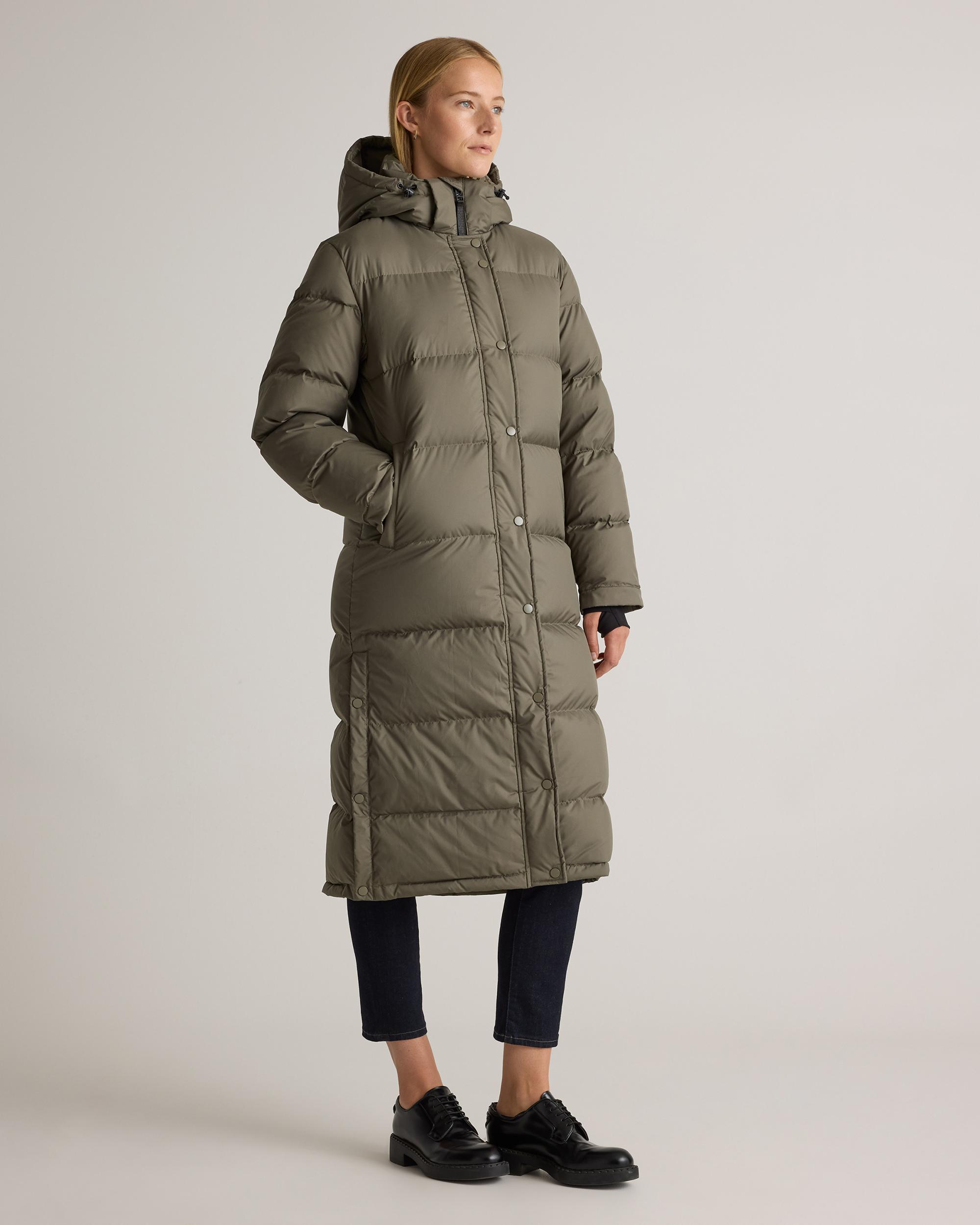 Quince | Women's Responsible Down Long Puffer Jacket Recycled Polyester Product Image