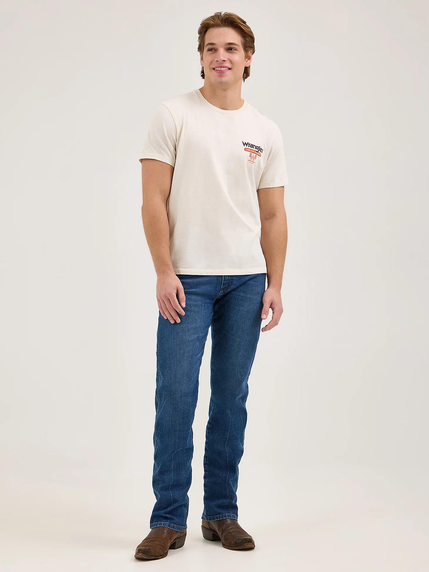 Wrangler x Whataburger Men's Cowboy Burgers T-Shirt in Marshmallow Product Image