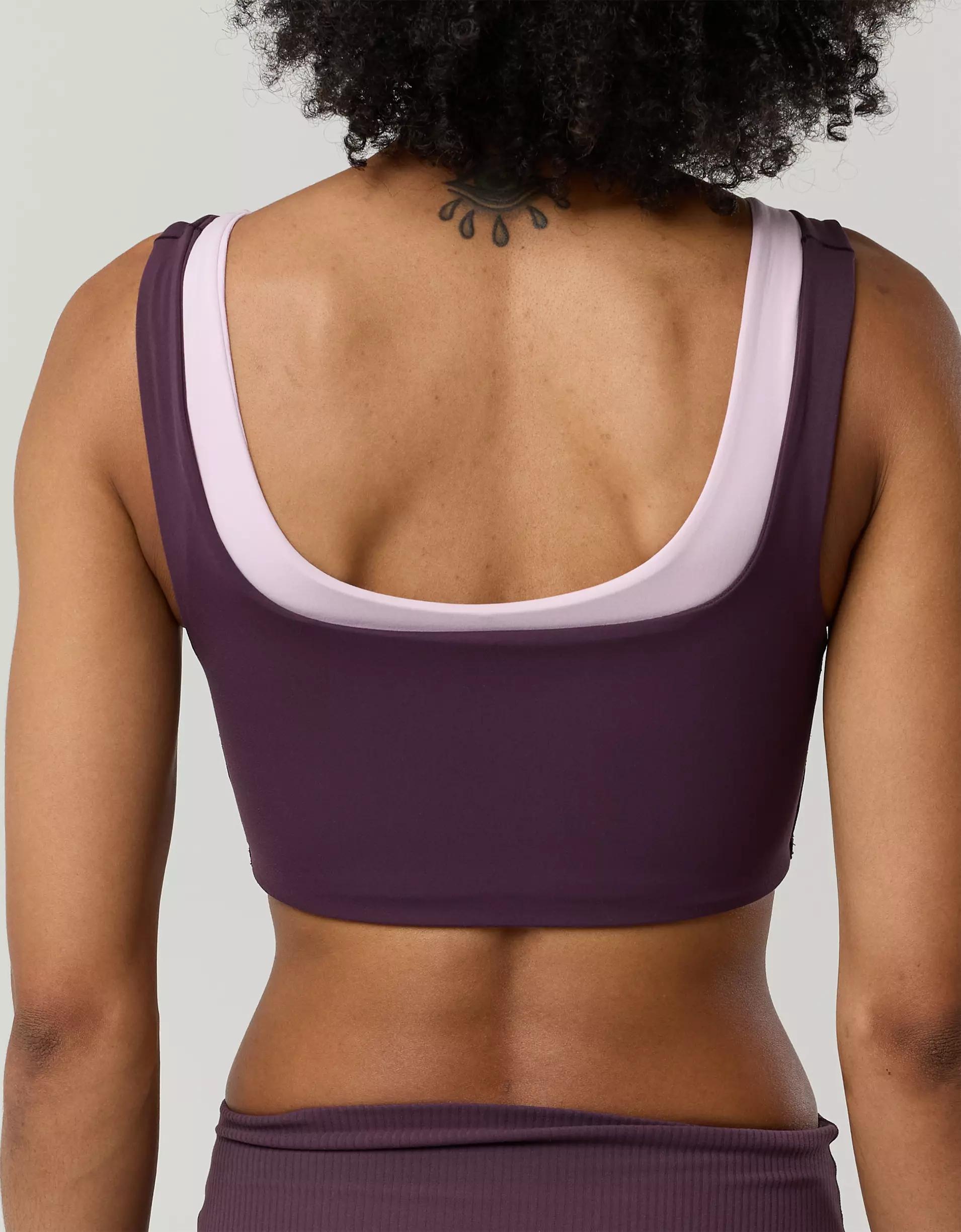 OFFLINE By Aerie Real Me XTRA Rib Switch Up V-Neck Sports Bra Product Image