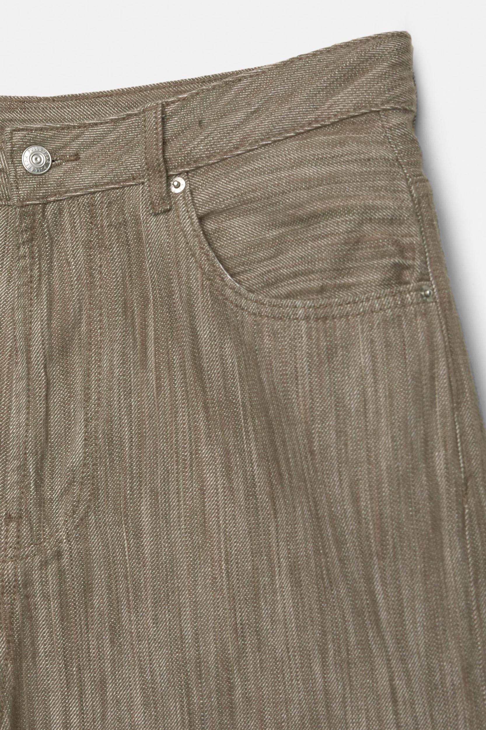 Super baggy jacquard trousers Product Image