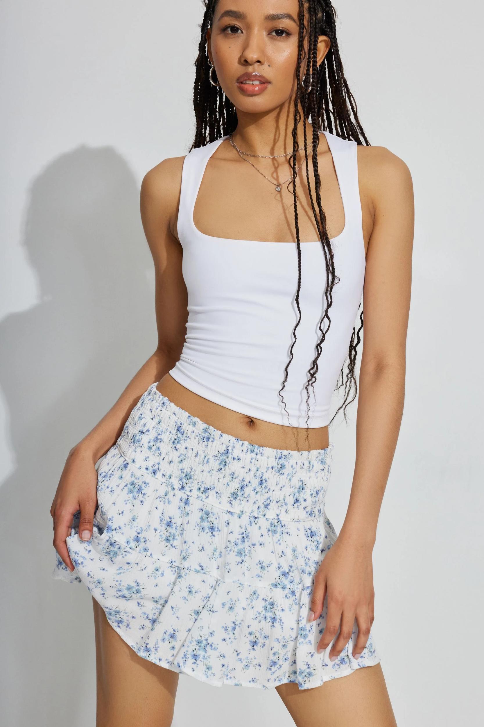 Deep Cowl Neck Halter Top Product Image