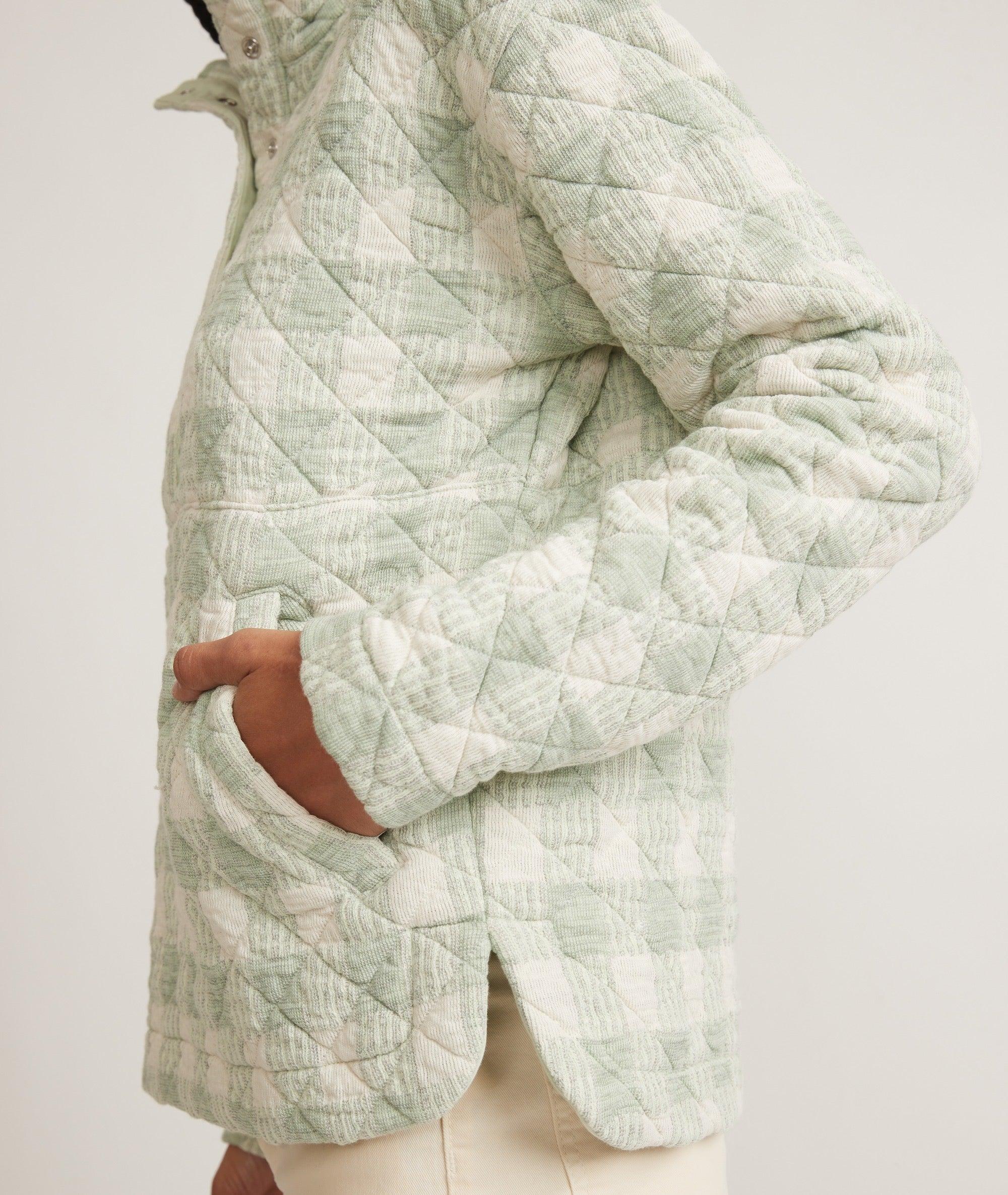 Iris Quilted Pullover Product Image