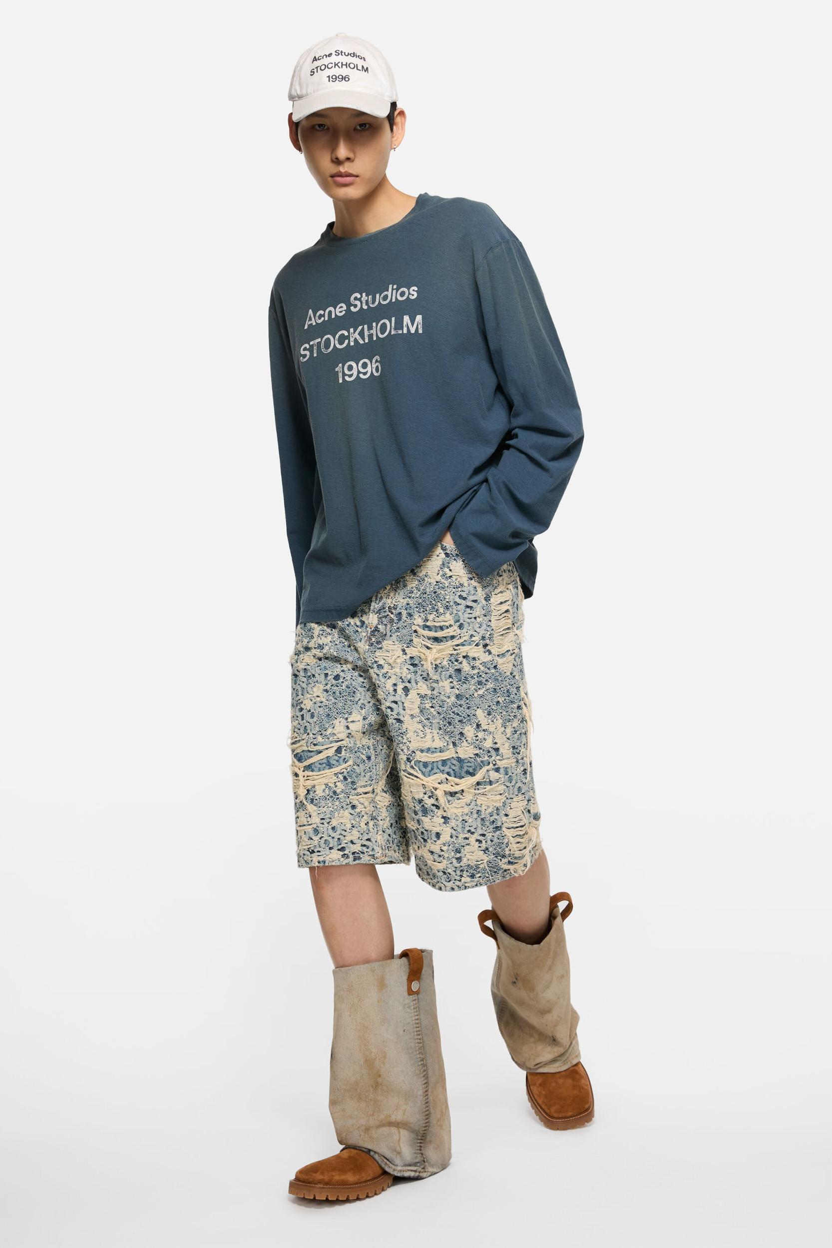 Denim shorts - Loose fit Product Image