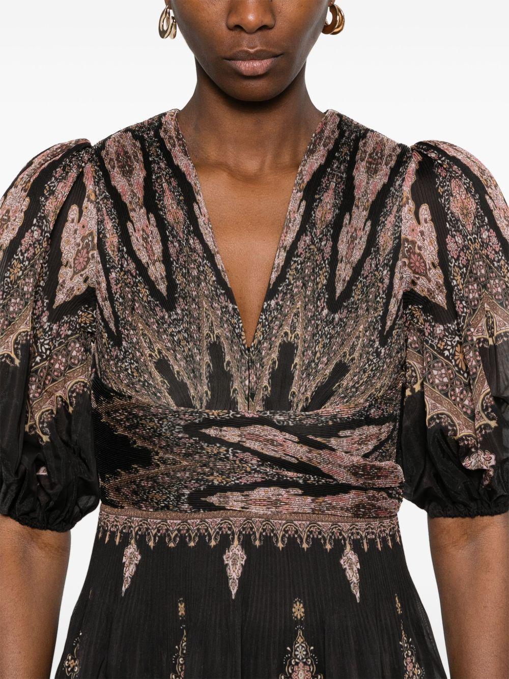 pleated midi dress Product Image