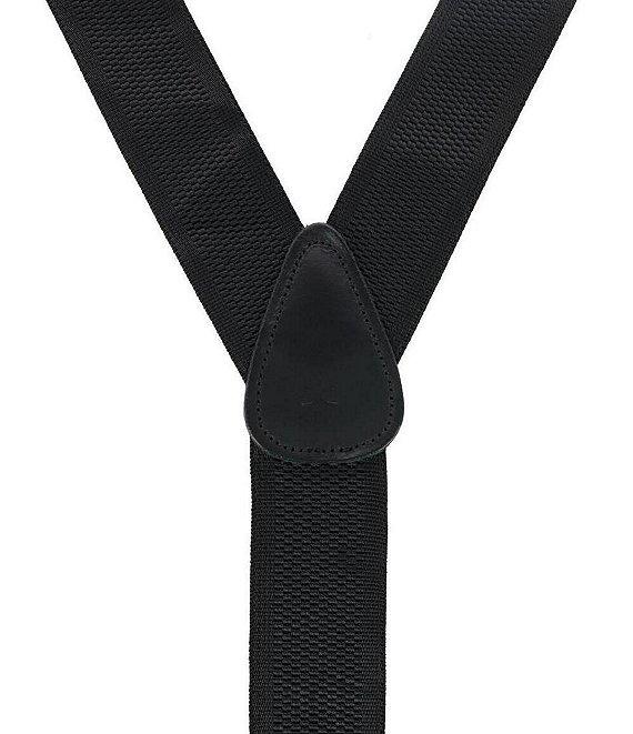 Trafalgar Classic Solid Color Convertible Suspenders Product Image