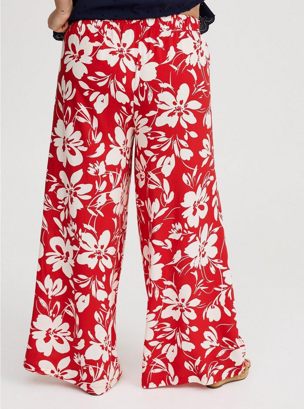 Pull-On Wide Leg Pant Product Image