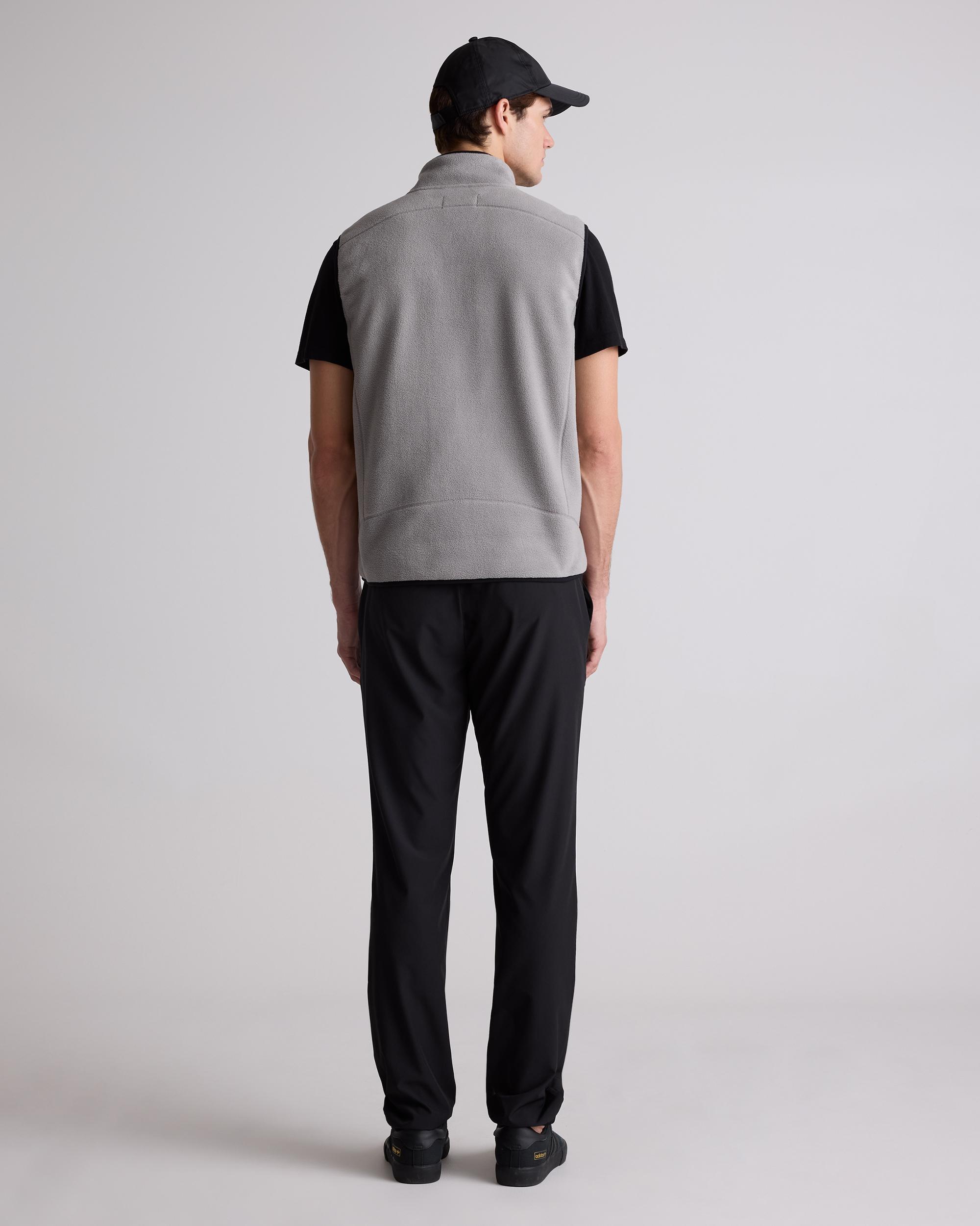 Quince | Men's Polar Fleece Full-Zip Vest Recycled Polyester Product Image