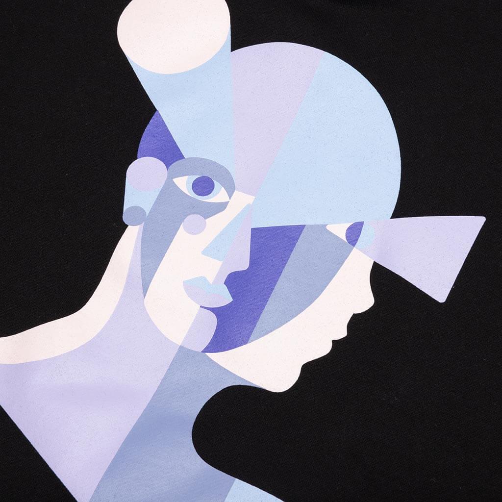 Script Logo Hoodie - Black Male Product Image