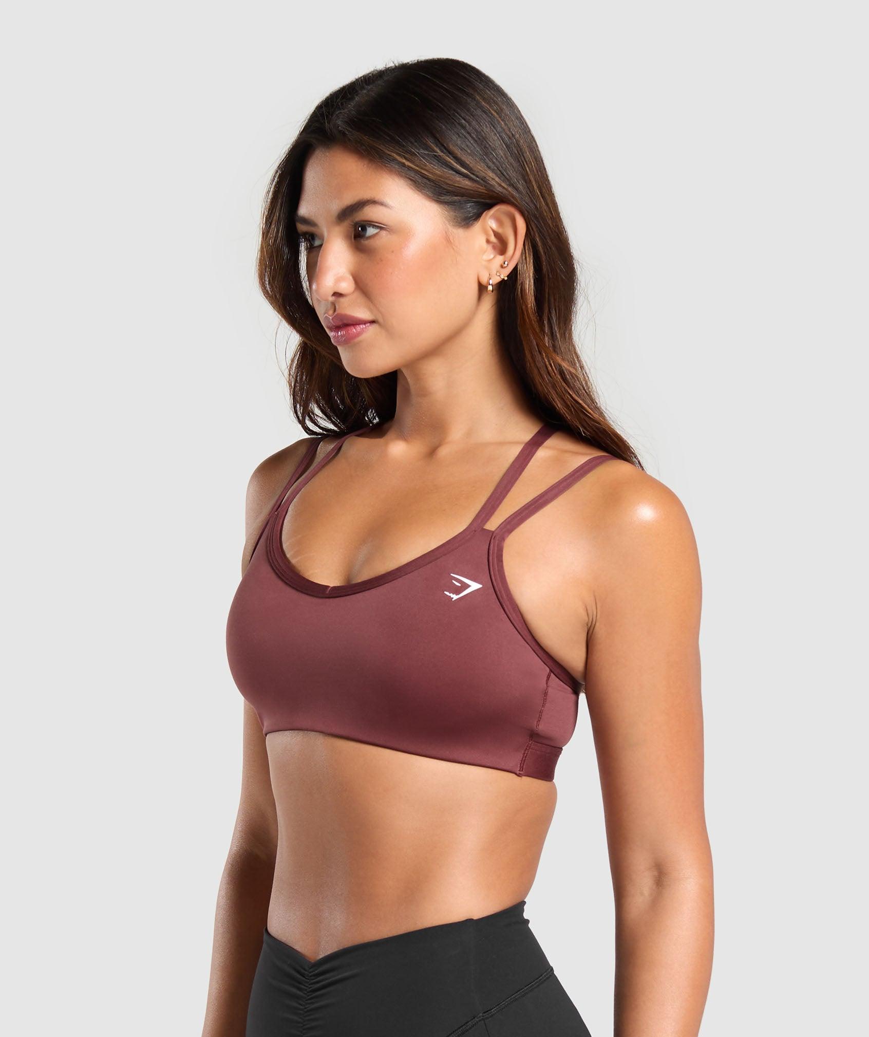 Strap Feature Sports Bra Product Image