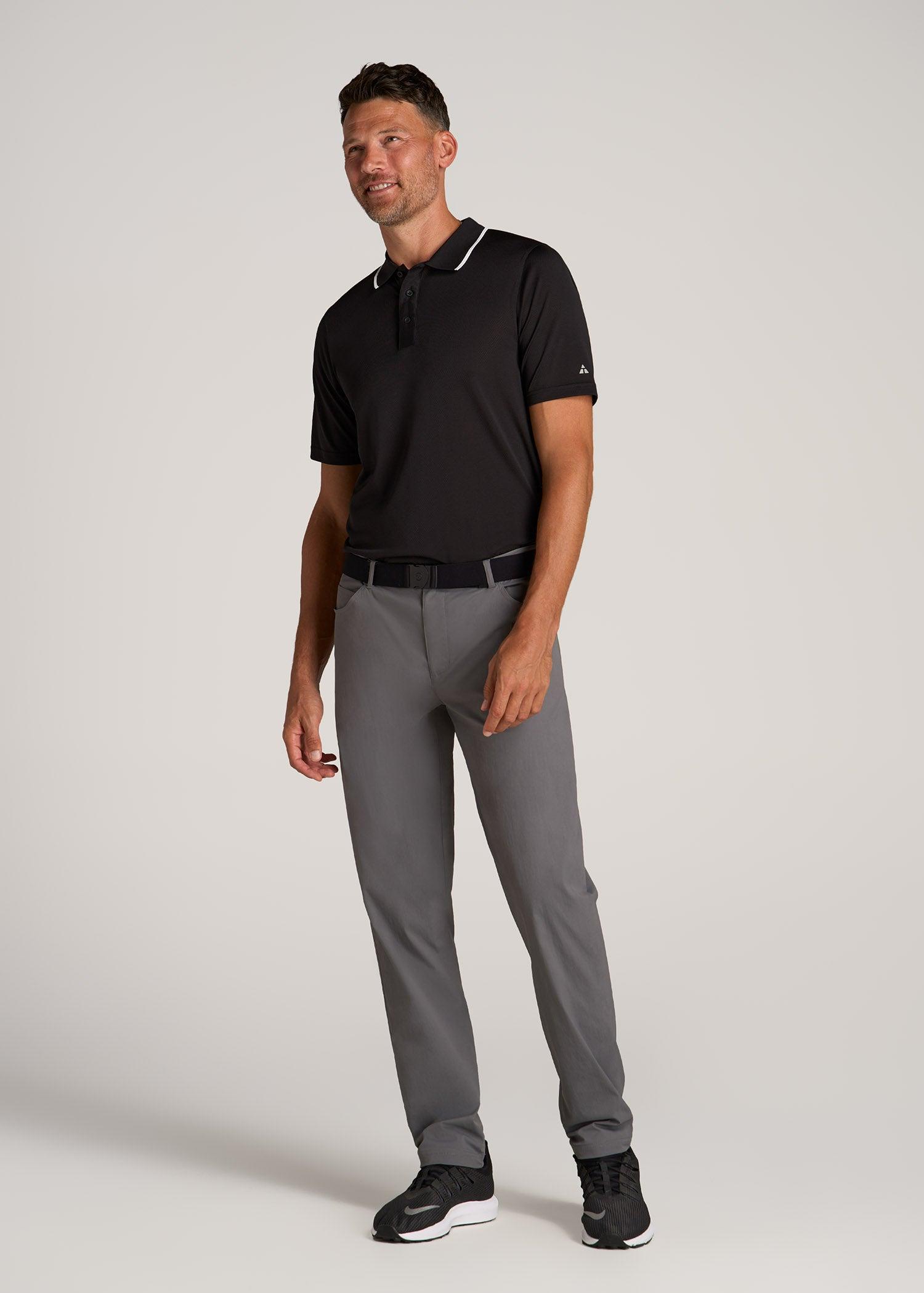 TAPERED-FIT Traveler Pants for Tall Men in Tan Male Product Image