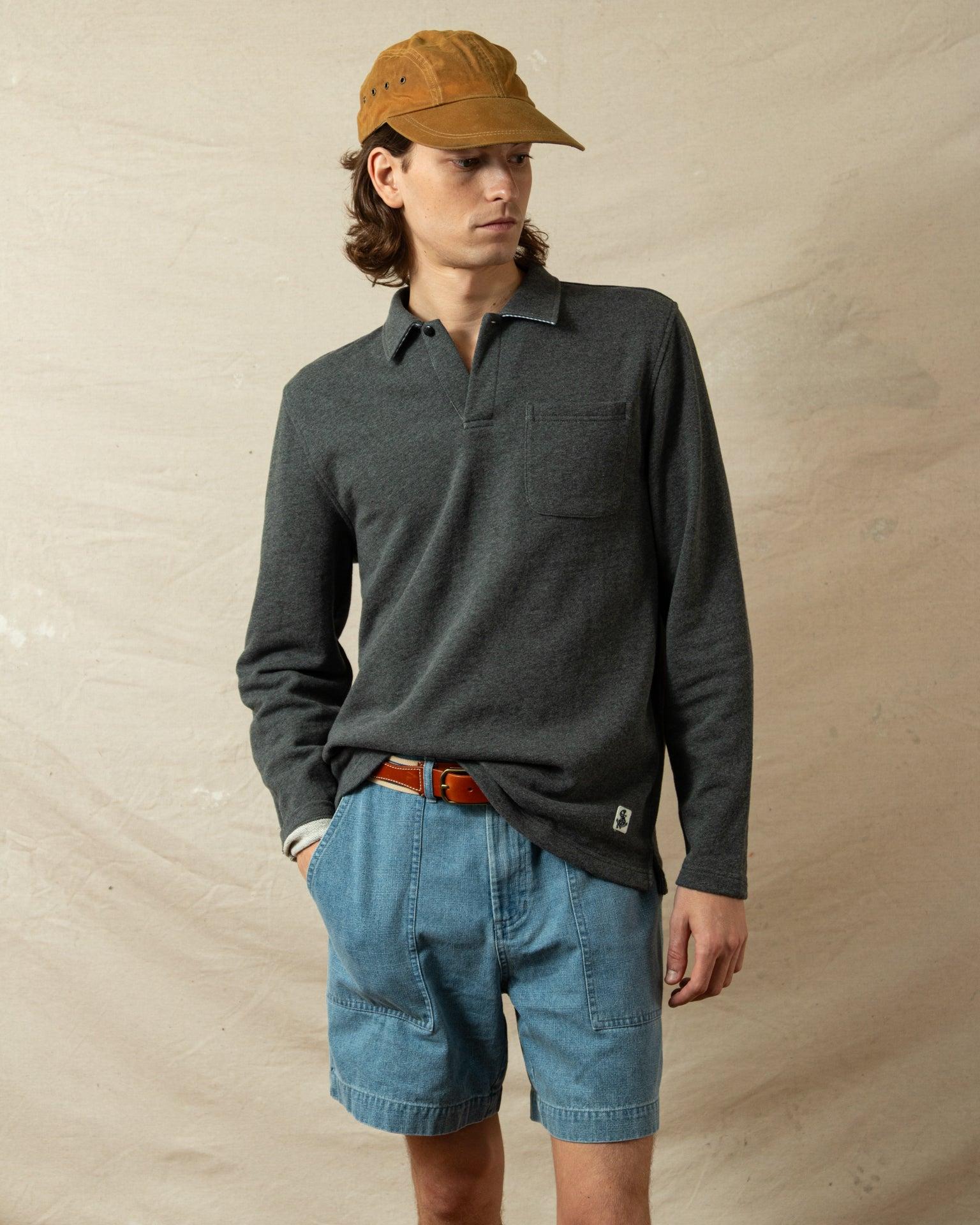 Ventura Short in Mid Wash Denim Product Image