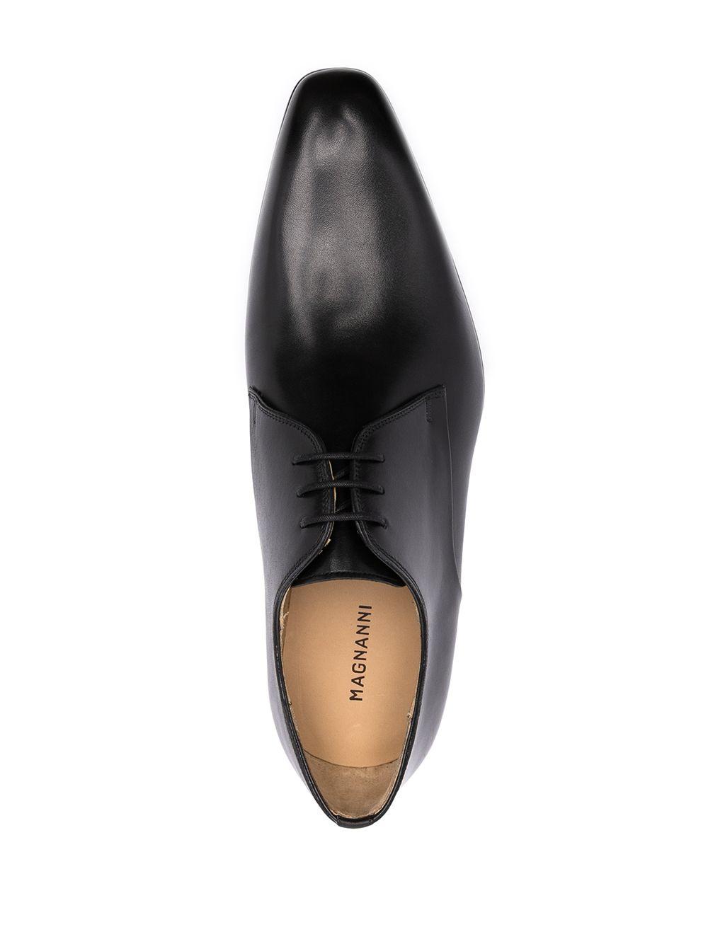 Negro leather oxford shoes Product Image