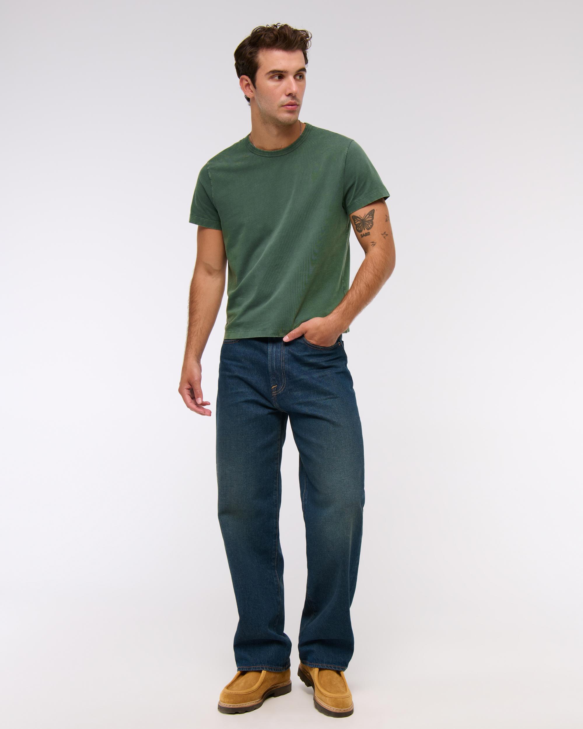 Classic Polished Cropped Tee Product Image