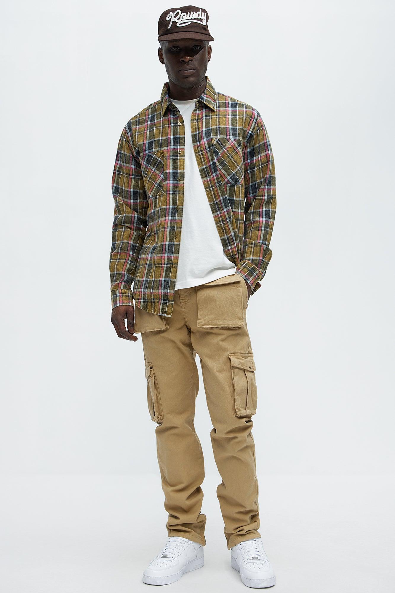 Hunter Slim Cargo Pants - Khaki Product Image