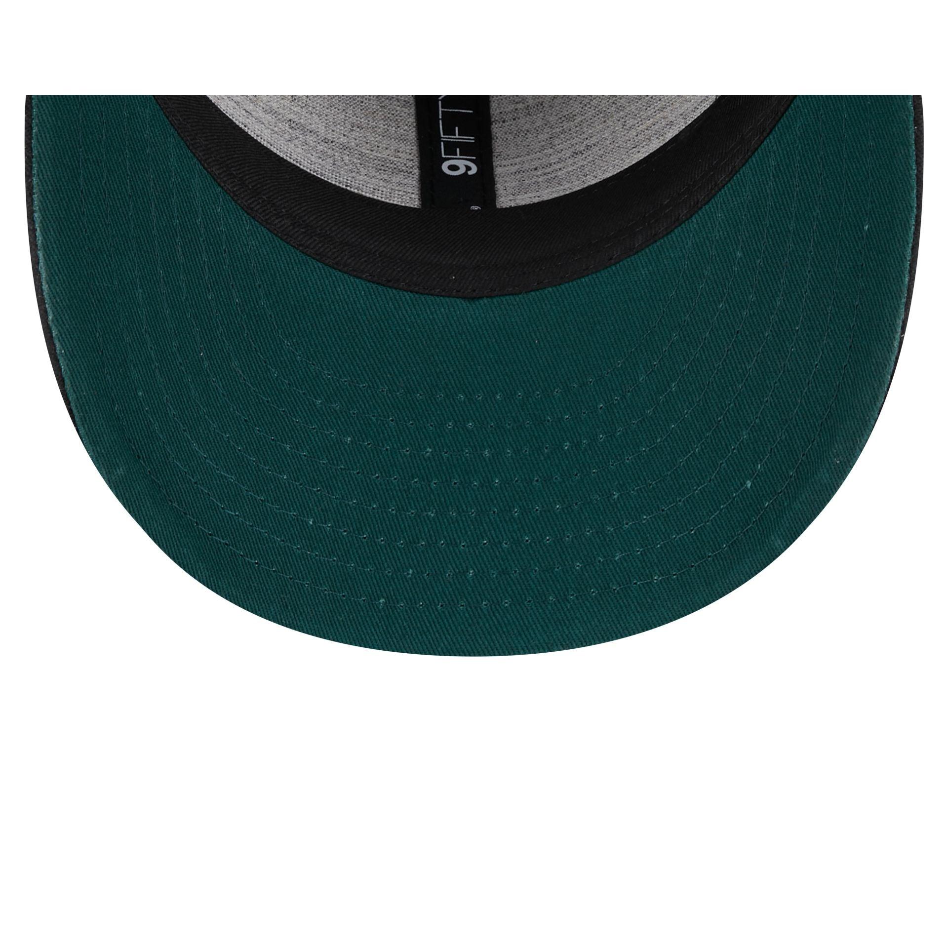 Arizona Diamondbacks Canvas Felt Retro Crown 9FIFTY Strapback Hat Male Product Image