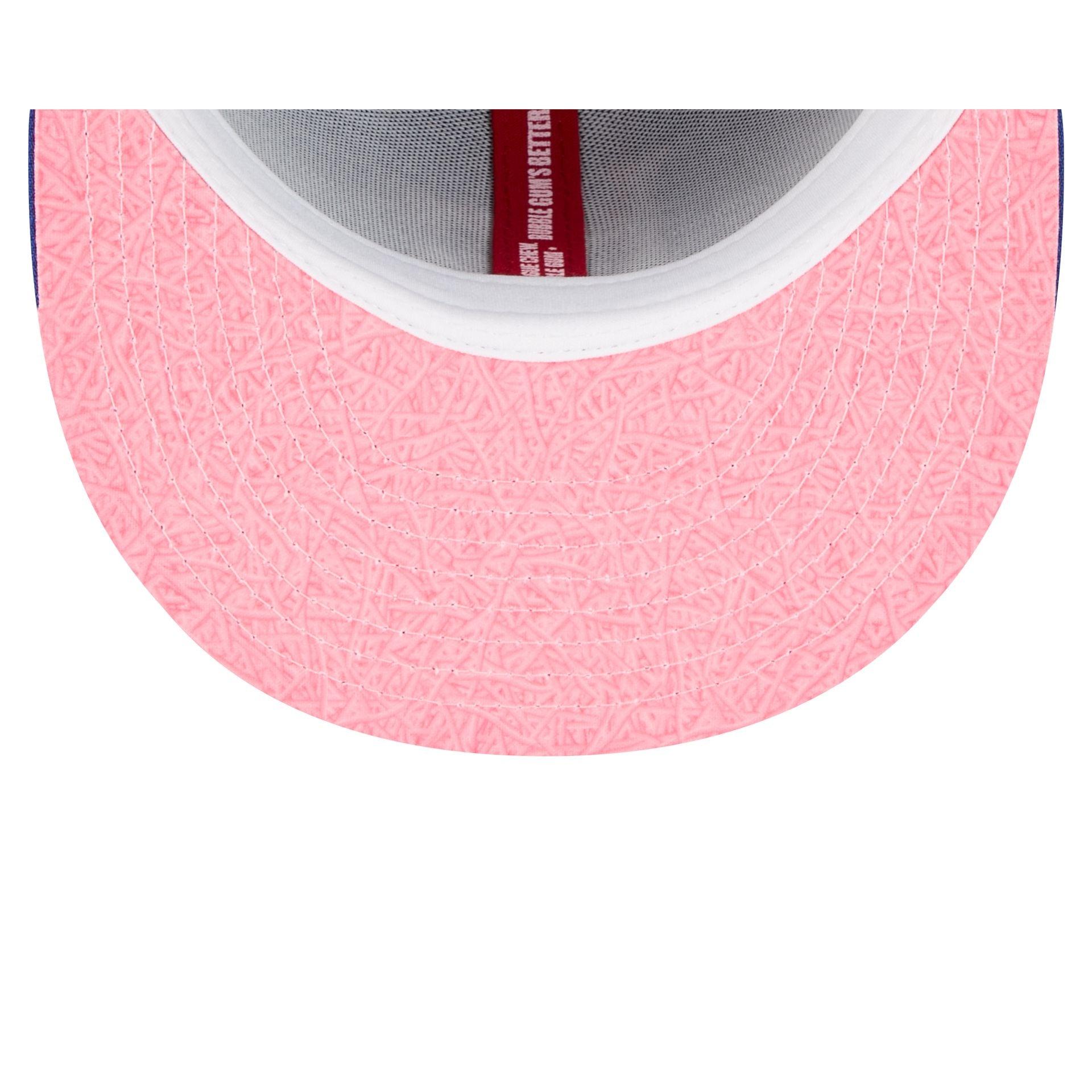 New York Knicks Satin Pin 9FIFTY Snapback Hat Male Product Image