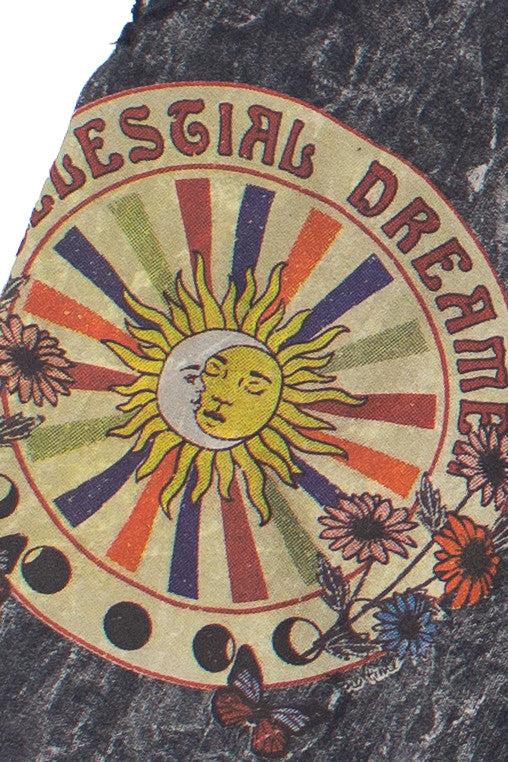 Celestial Dreaming Printed Sweatshorts Product Image