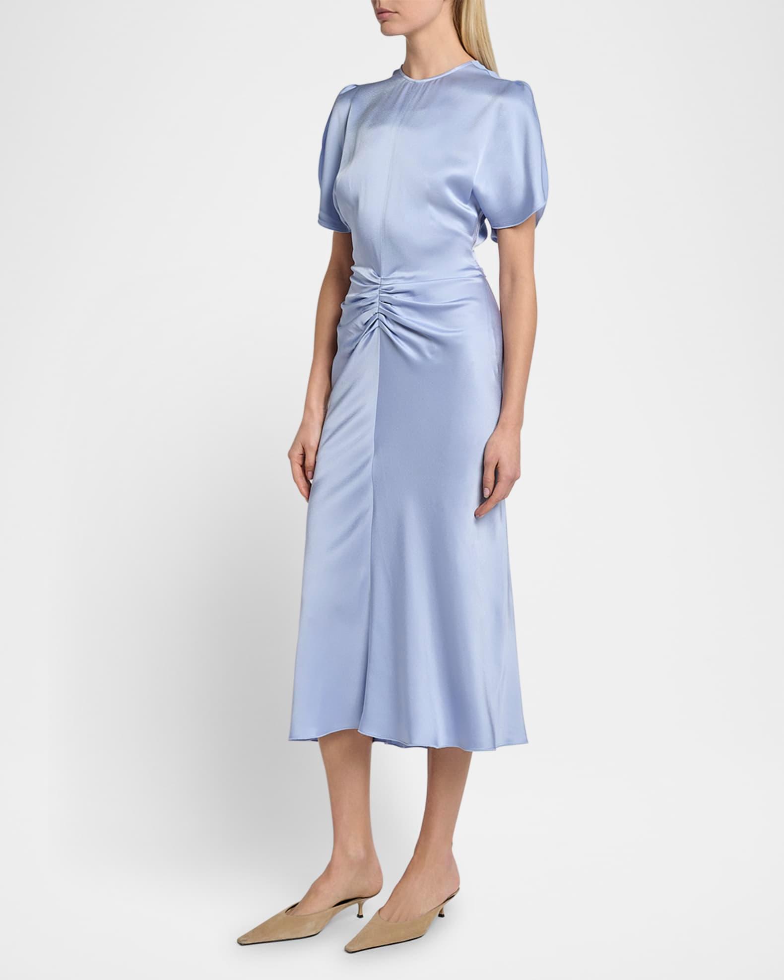 Gathered Waist Midi Dress Product Image
