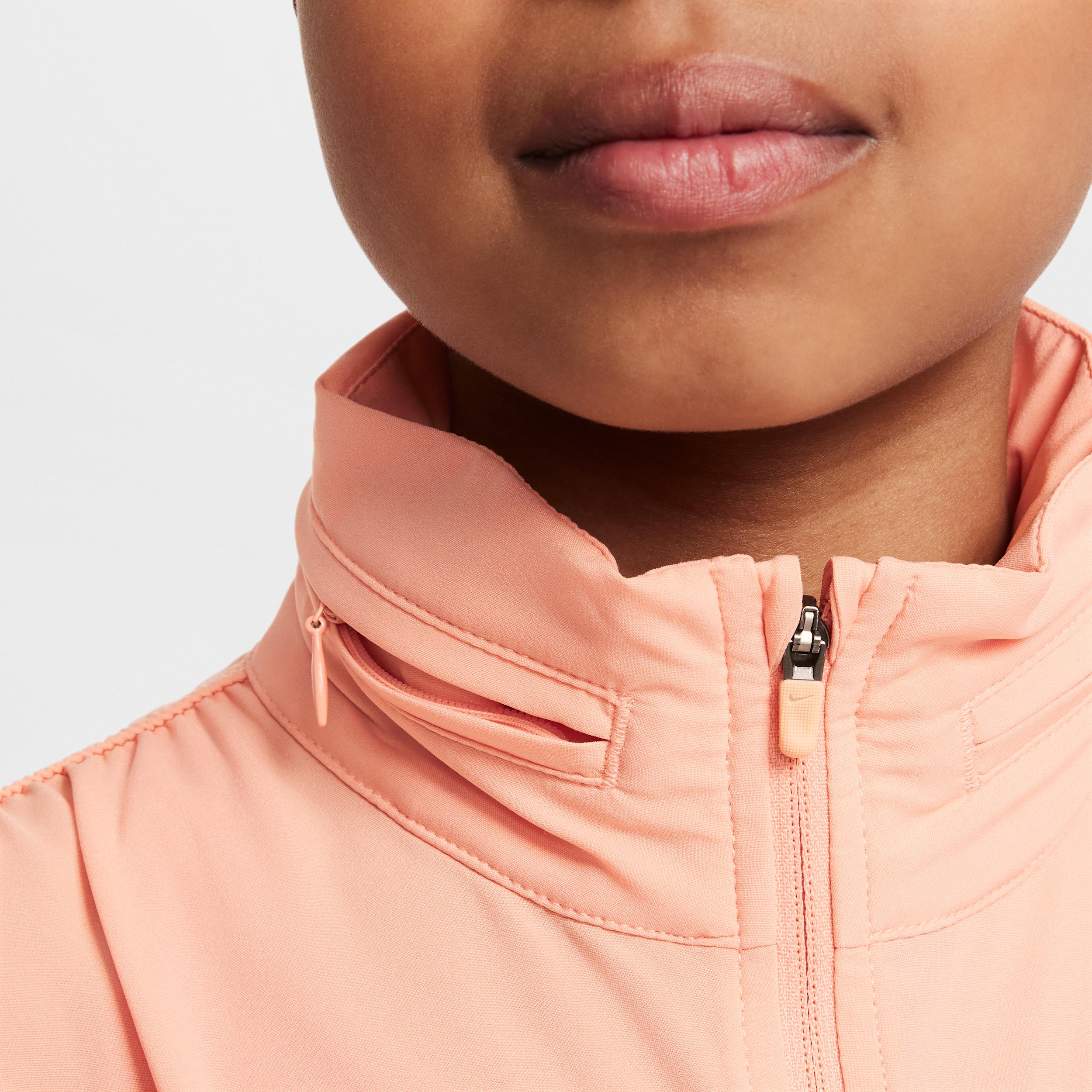 Nike Unisex Girls Dri-FIT Lightweight Jacket | HJ5192-844 Product Image