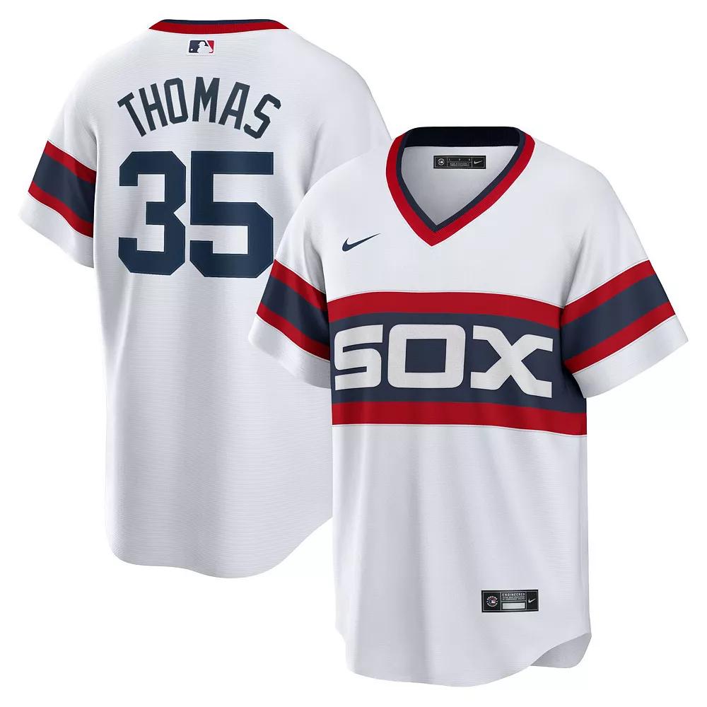 Mens Nike Frank Thomas Chicago Sox Home Cooperstown Collection Player Jersey Product Image