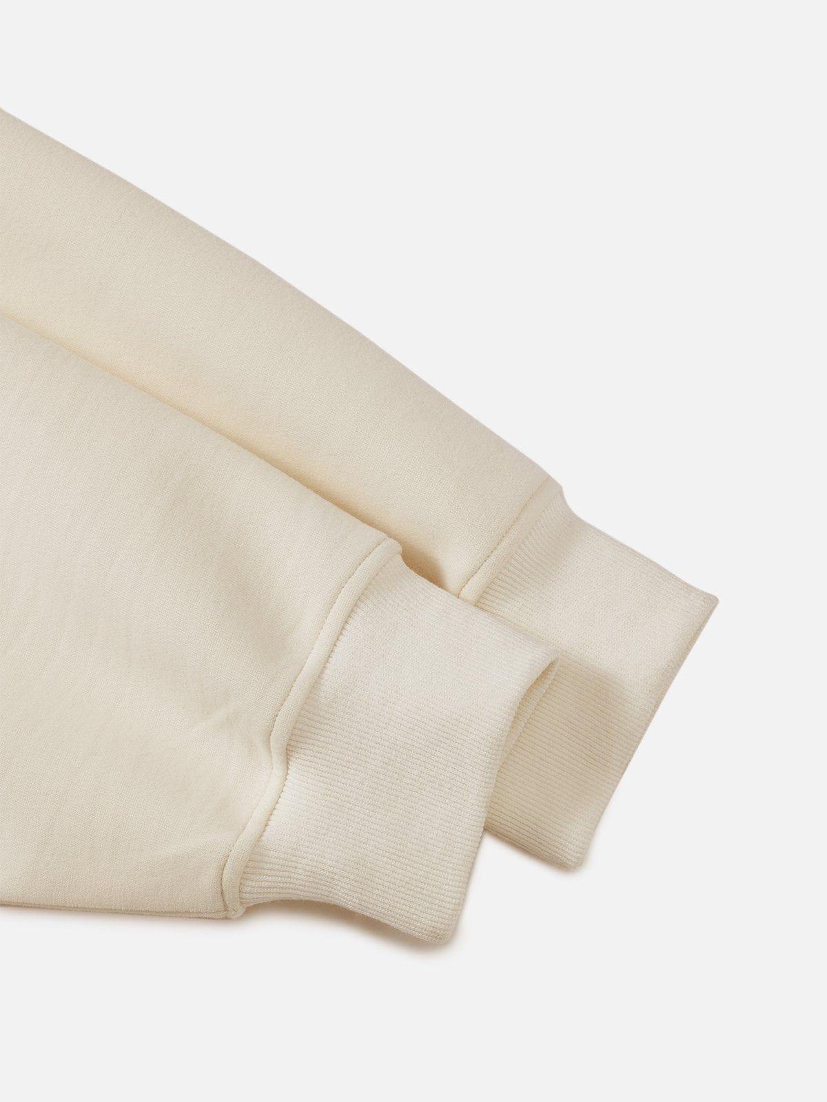 Aelfric Eden Oversized Graffiti Dog Graphic Hoodie Product Image