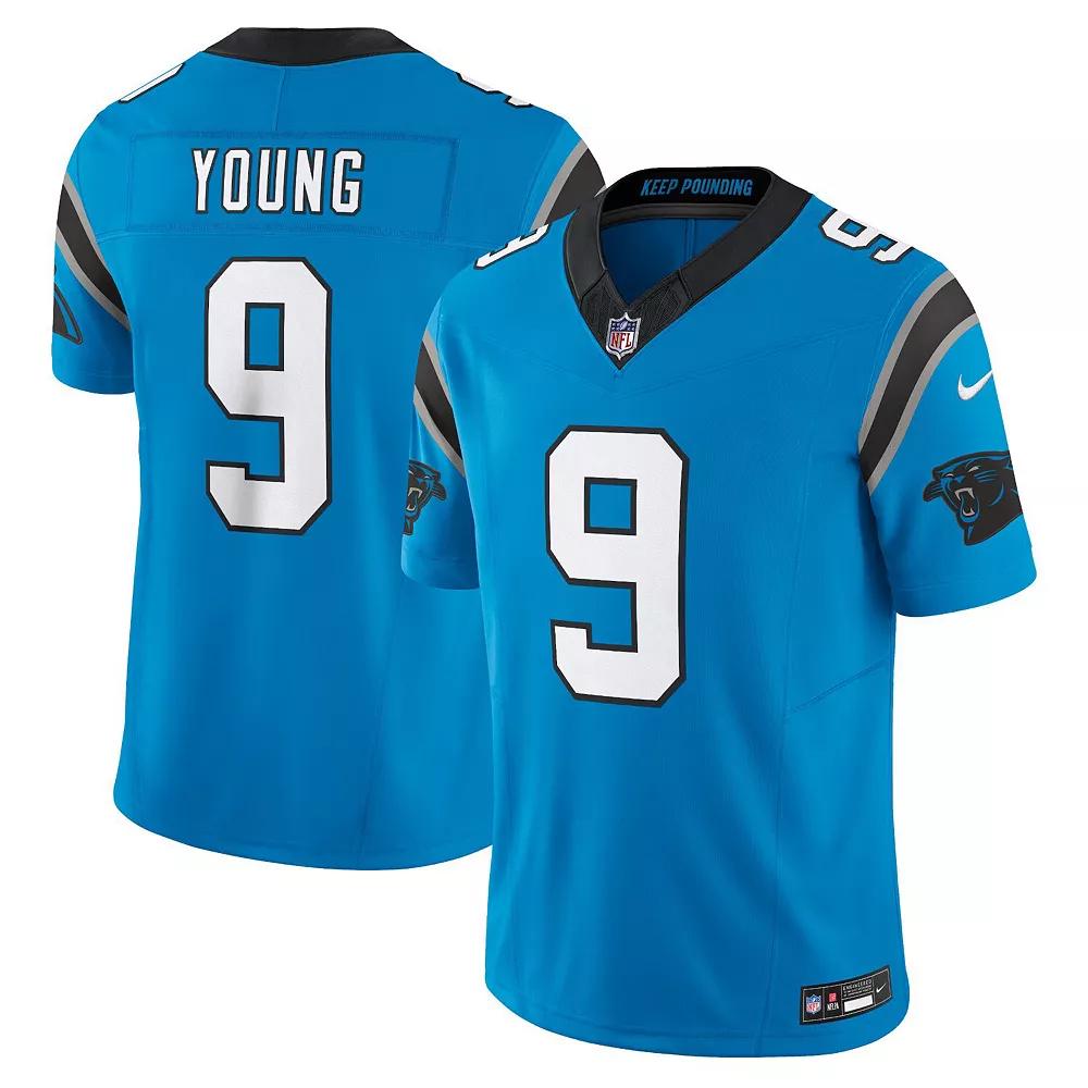 Men's Nike Bryce Young Blue Carolina Panthers Vapor F.U.S.E. Limited Jersey,  Product Image