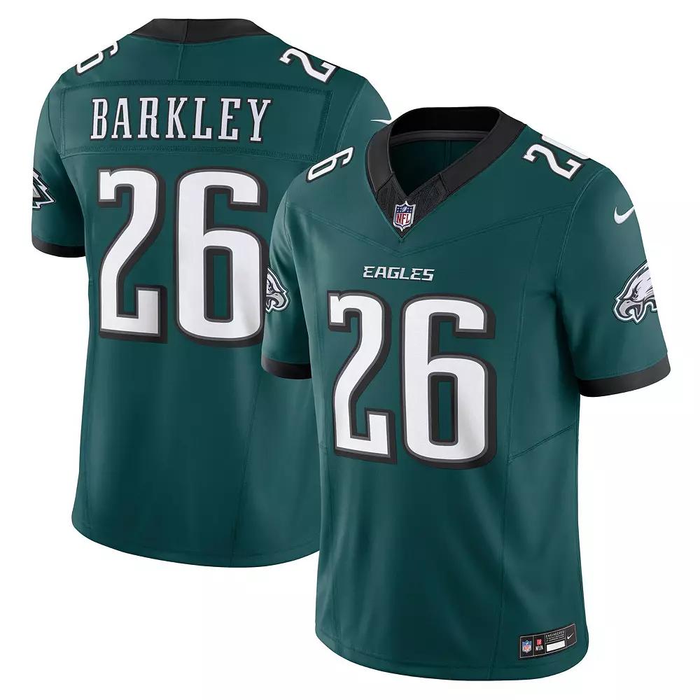 Men's Nike Saquon Barkley Midnight Green Philadelphia Eagles Vapor F.U.S.E. Limited Jersey,  Product Image