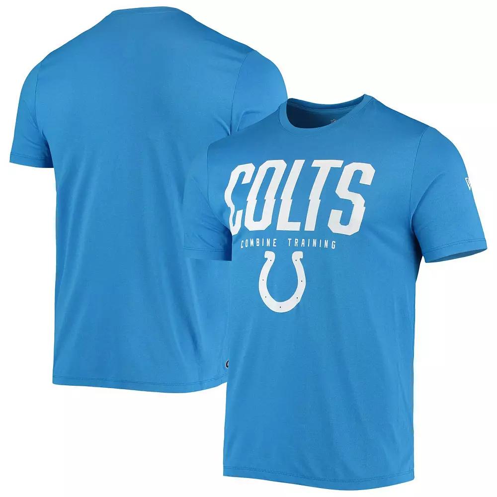 Men's New Era Royal Indianapolis Colts Combine Authentic Big Stage T-Shirt, Size: Medium, Blue Product Image