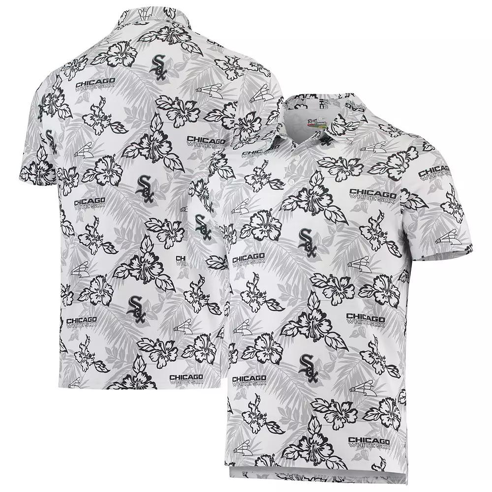 Men's Reyn Spooner White Chicago White Sox Performance Polo,  Product Image