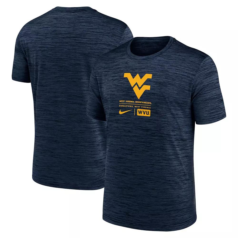 Men's Nike Cardinal Texas Orange Campus Center Block Velocity Performance T-Shirt,  Product Image