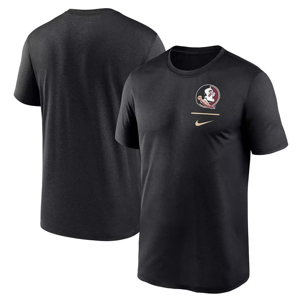 Men's Nike Black Alabama Crimson Tide Primary Logo Legend Performance T-Shirt,  Product Image