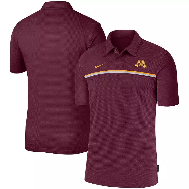 Men's Nike Maroon Minnesota Golden Gophers 2020 Early Season Coaches Performance Polo, Size: Small, Red Product Image