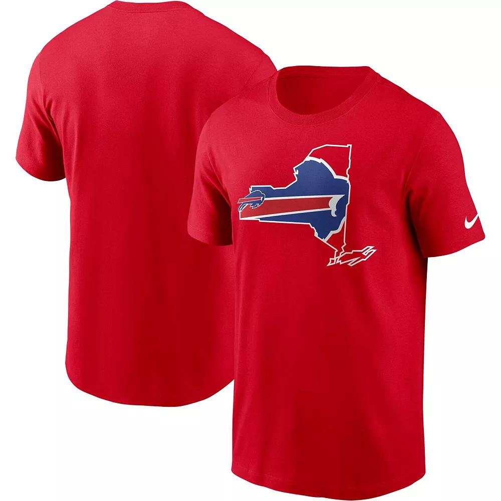 Men's Nike Red Buffalo Bills Local Essential T-Shirt,  Product Image
